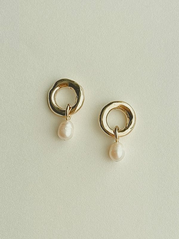 Earrings with pearls – Bild 2