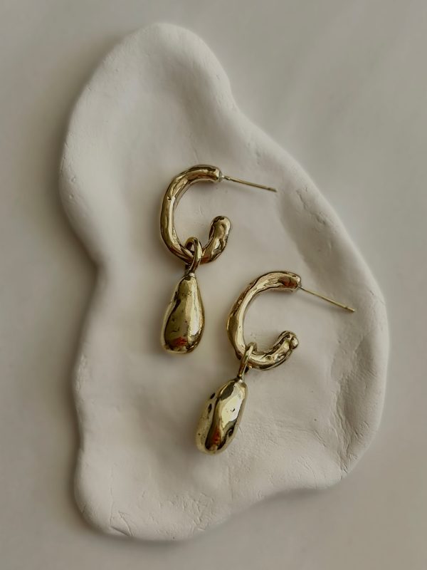 Hoops with pendant – Bild 2