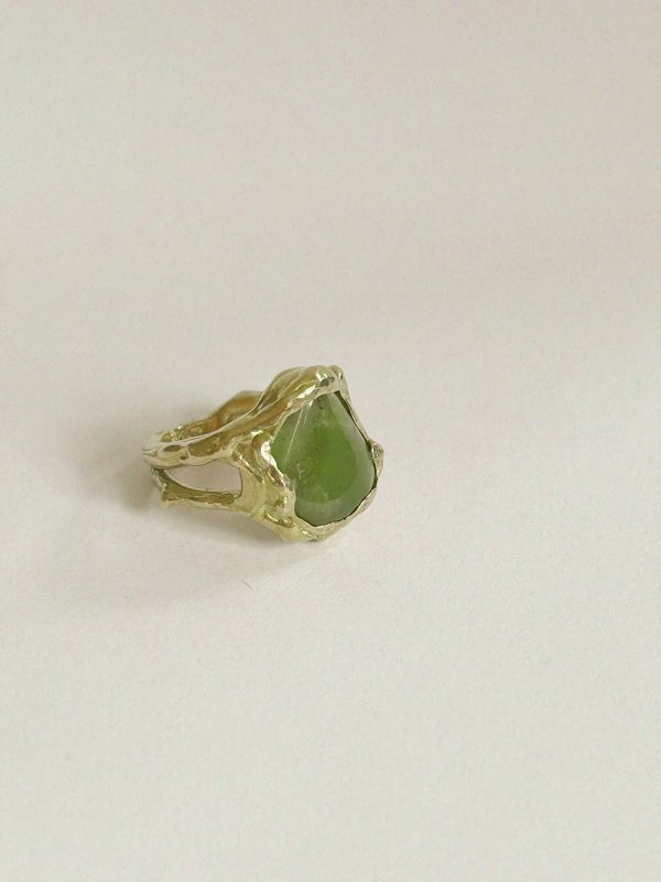 OOAK ring | green jade – Bild 6