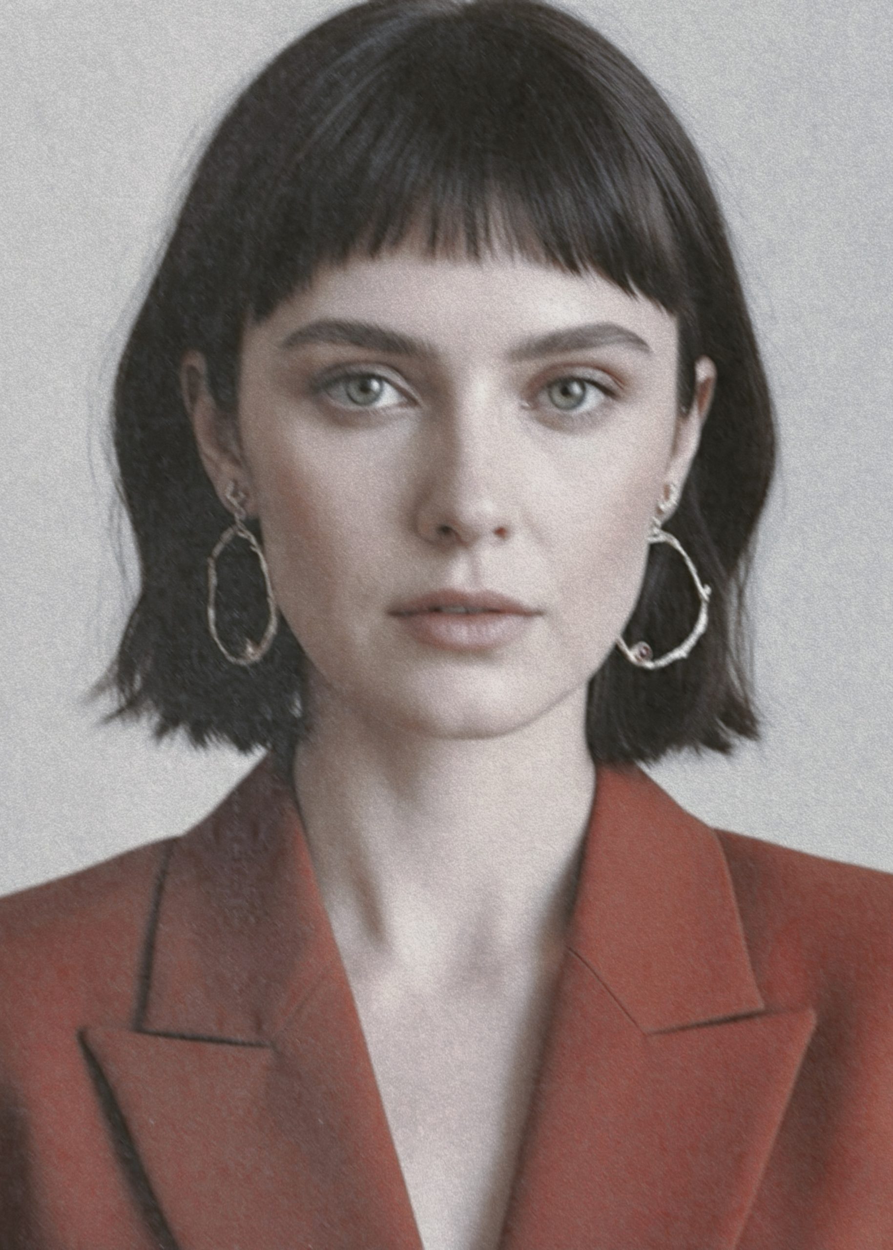 statement earrings with carnelian gemstones