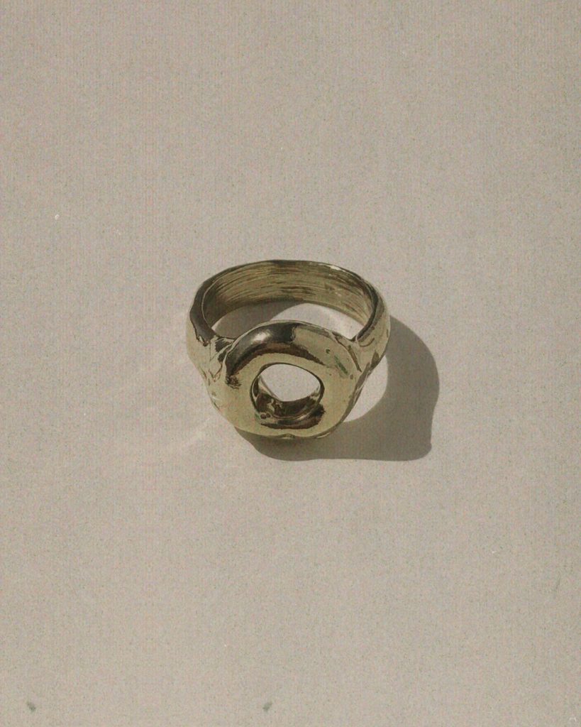wabi sabi inspired handmade ring