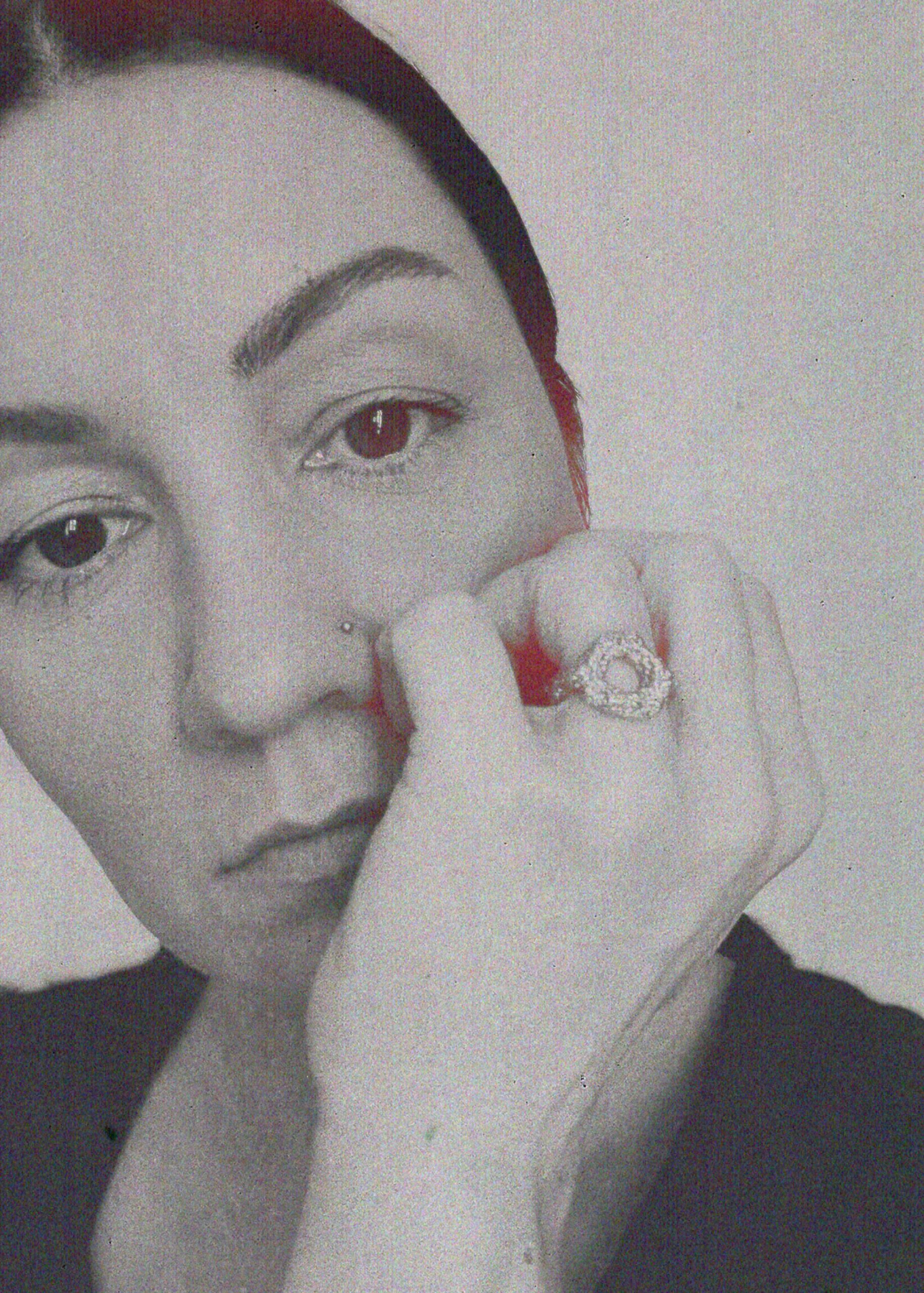 raw textured one of a kind ring made from recycled brass