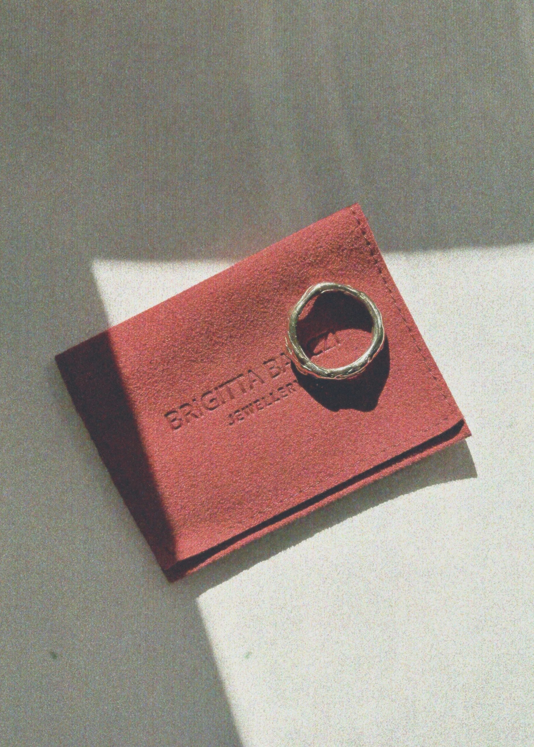 artisan ring from Hokusai handmade jewellery collection by Brigitta Barczi
