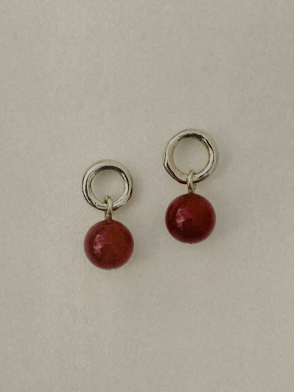 Carnelian earrings