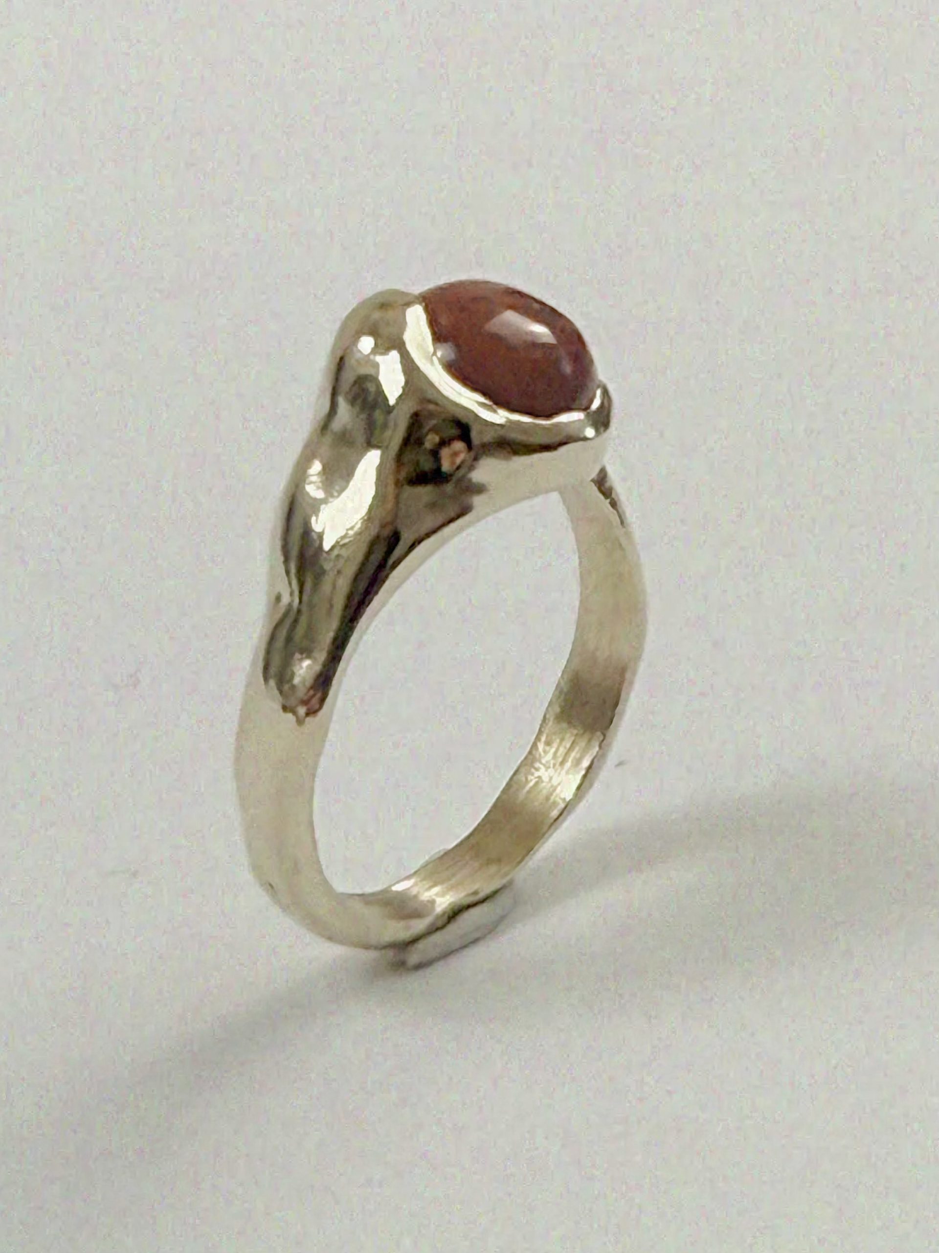 wabi sabi inspired artisan ring